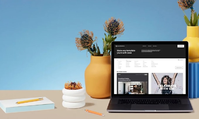 do squarespace website design, website development, update squarespace website