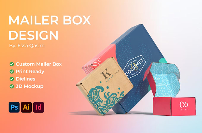 design a premium custom mailer box