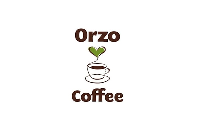 design cafe coffee shop tea brand logo