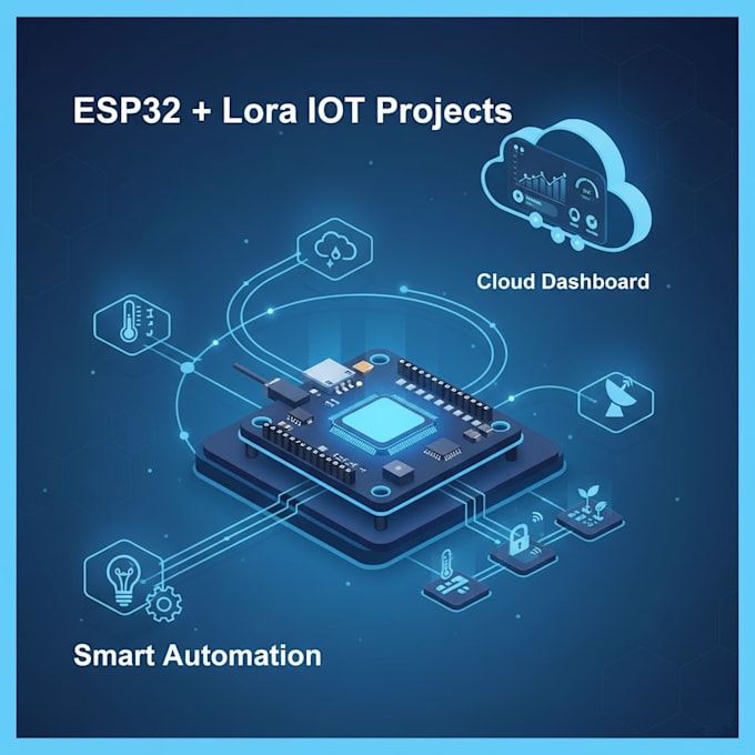 develop esp32 iot firmware with mqtt and cloud dashboard