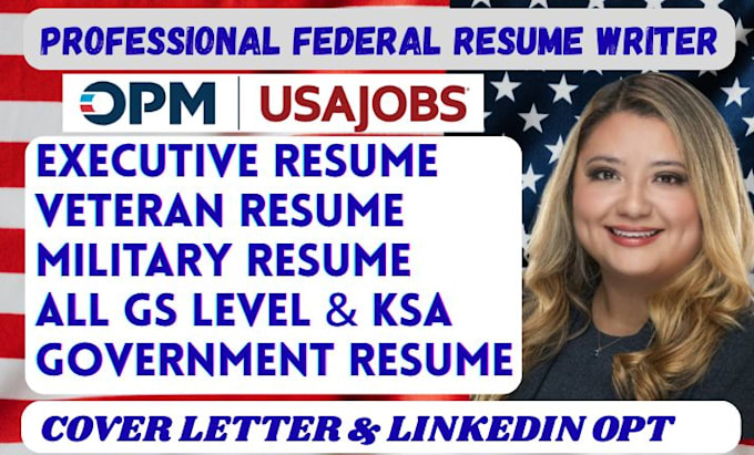 write professional 2 page federal resume usajobs and ats government resume