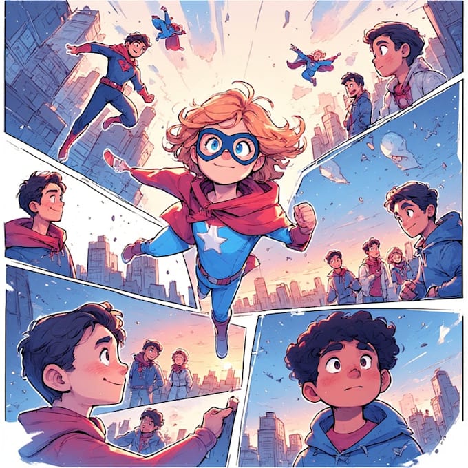 create professional comic book pages
