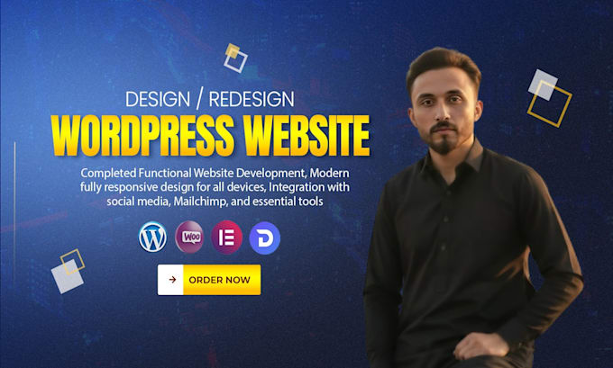 design redesign wordpress website, responsive web design