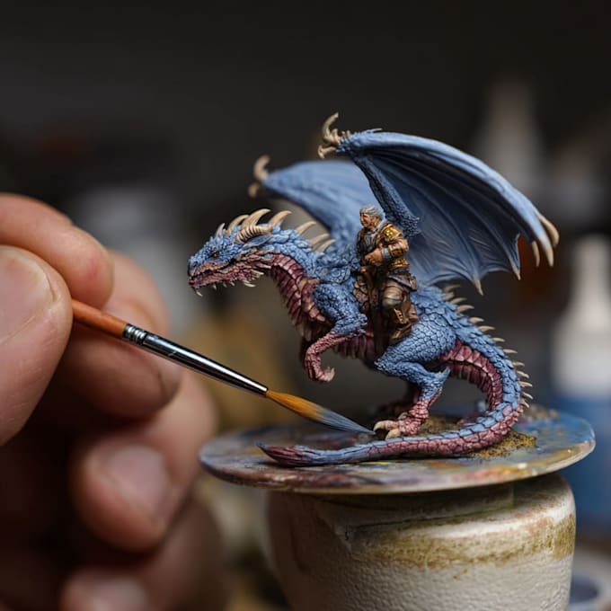 professionally paint your warhammer, dnd, tabletop, and custom models