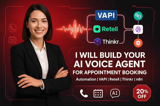 build ai voice agent using vapi, n8n, hotel voice agent for appointment booking