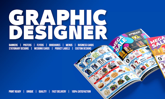 be your pro graphic designer for all printable designs