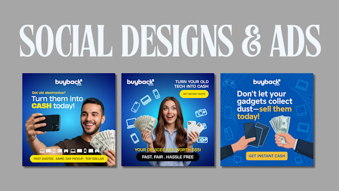 design social media ad creatives