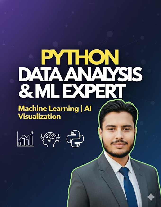 python data science and ml expert data analysis, preprocessing and prediction