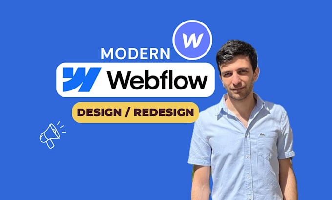design, redesign, or develop webflow website, webflow expert