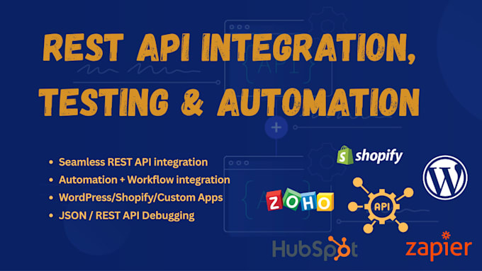seamlessly integrate, test, and automate any rest API for your website or app