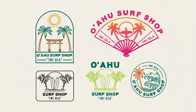 made a premium hand drawn visual identity