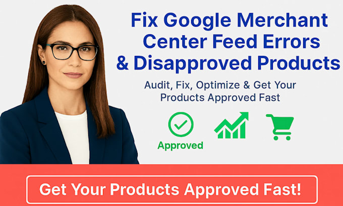 fix, optimize product feed for google merchant centre fix products feeds errors