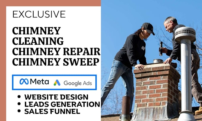 generate chimney cleaning soot creosote removal masonry repair leads website