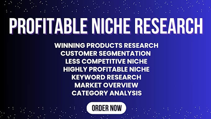 do market research competitor analysis niche research swot analysis