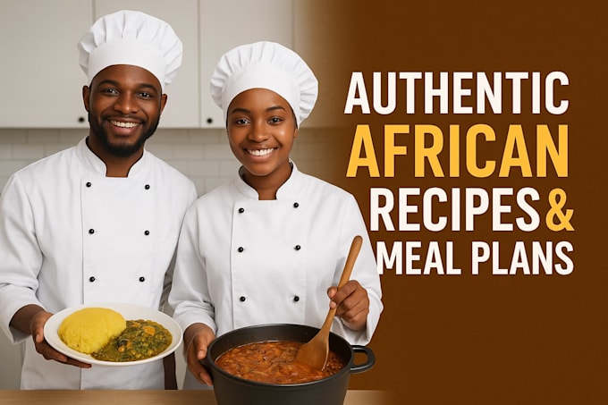 Create authentic african recipes and meal plans for you by Techyydig ...