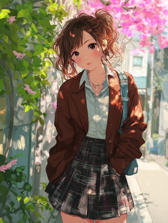 do an anime or comic character
