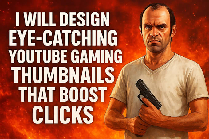 design catching youtube gaming thumbnails
