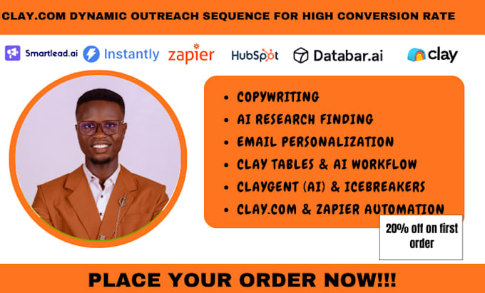 Configuration clay com databar ai zapier instantané ai hubspot ...