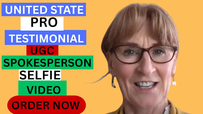 create a high converting ugc testimonial spokesperson video for your product