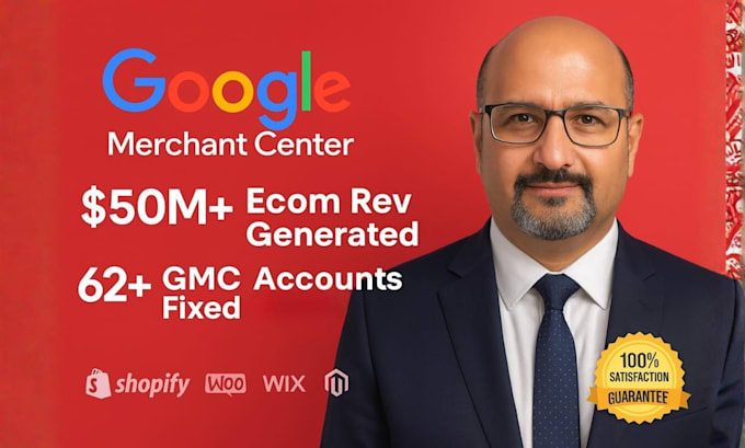 fix google merchant center suspension, gmc misrepresentation, feed errors
