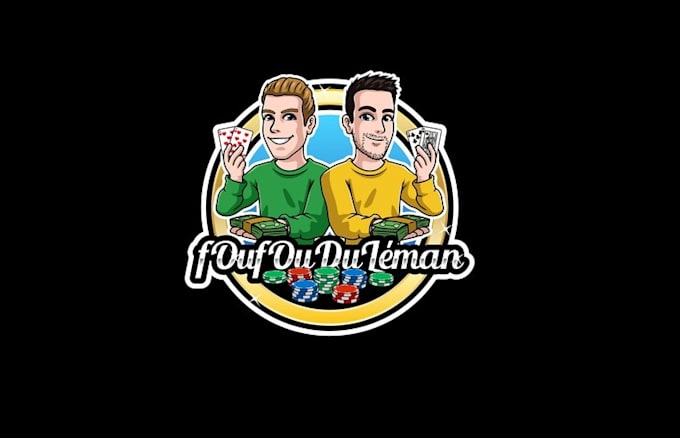 design friend streamer poker logo