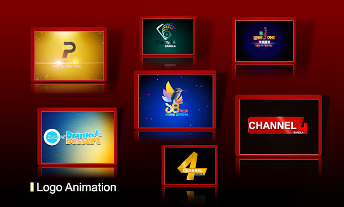 design logo animation and motion graphics intro outro