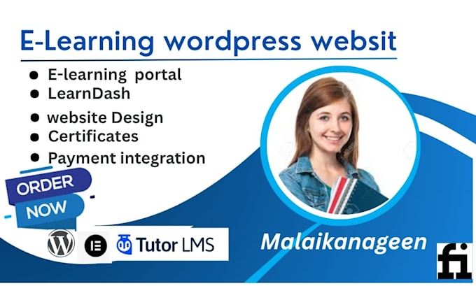 design and redesign e learning website with learndash