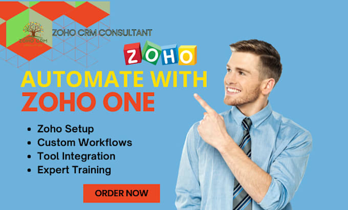 implement zoho one for complete business automation