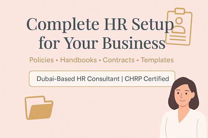 complete HR policies KPI and compliance setup for uae companies