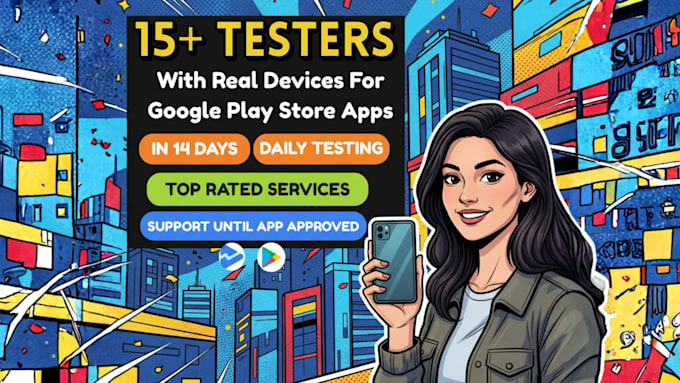 provide 12 or 20 testers for google play console closed testing