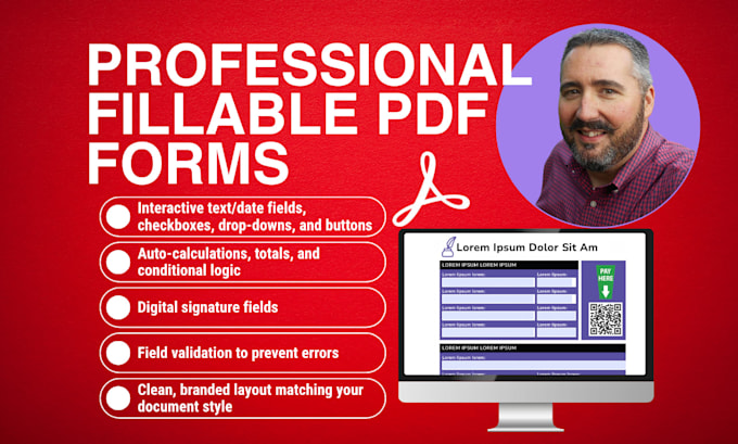 create professional fillable PDF forms