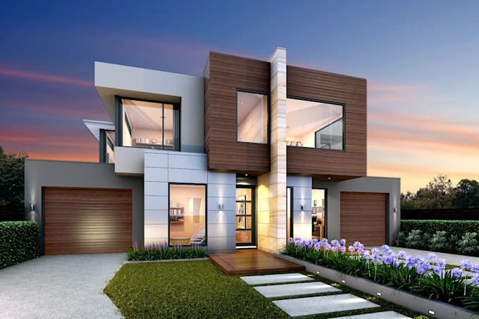 create realistic 3d architectural rendering and visualization for your project