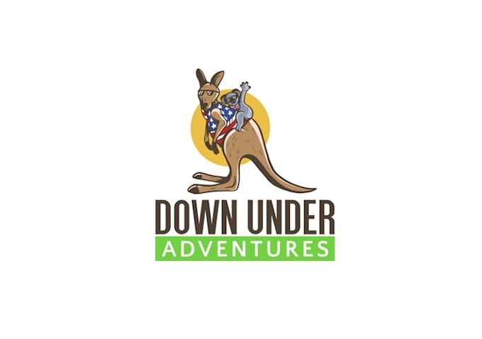 design super australian down under adventures logo