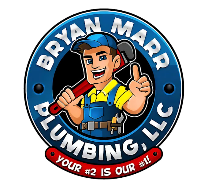 make professional unique plumber, plumbing logo design