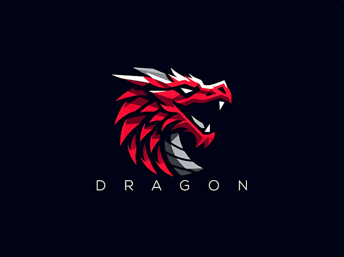 design gangster, gladiator, poseidon, archer, dragon logo