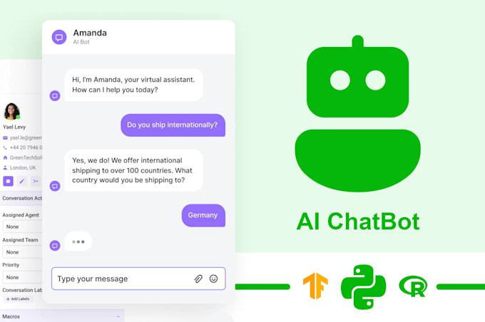 develop an ai chatbot for your business