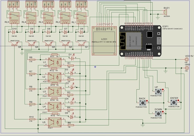 design your electronic schematic and pcb in proteus