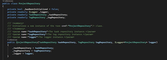 develop modern web applications using angular, dot net core