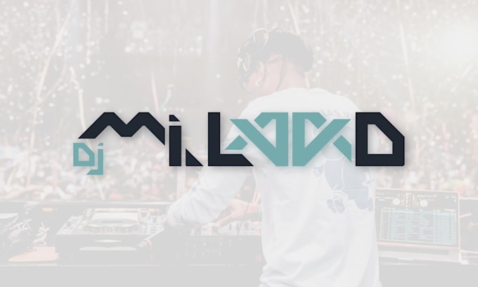 design a clean and custom typography logo design