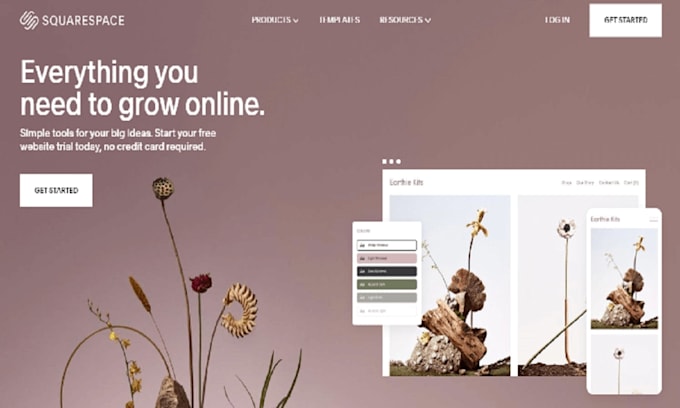 edit squarespace website design and build modern sqaurespace website development