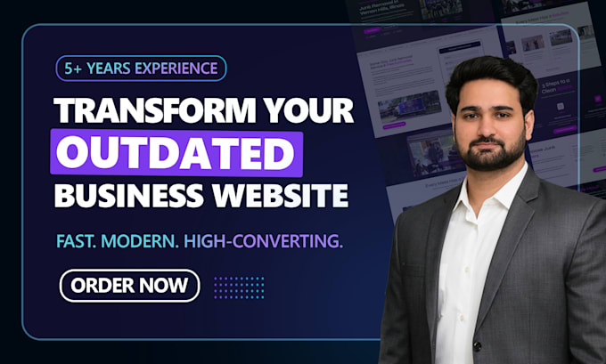redesign your wordpress website with elementor