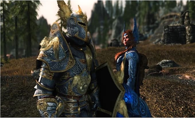 design custom character, armor, weapon for skyrim mod, fallout4, fivem mods
