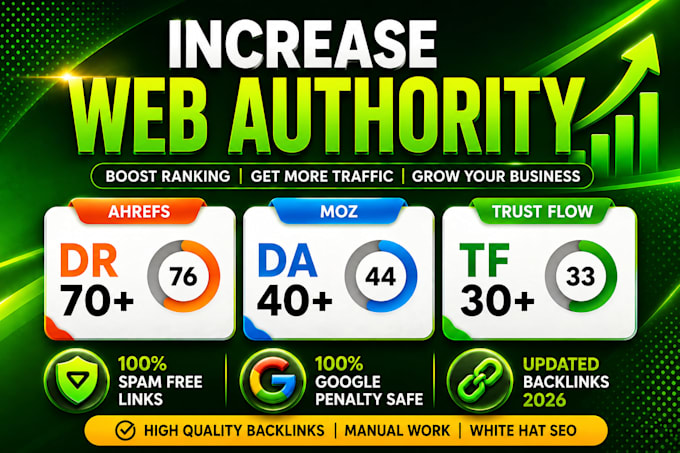 increase ahrefs domain rating DR moz da tf using  SEO backlinks