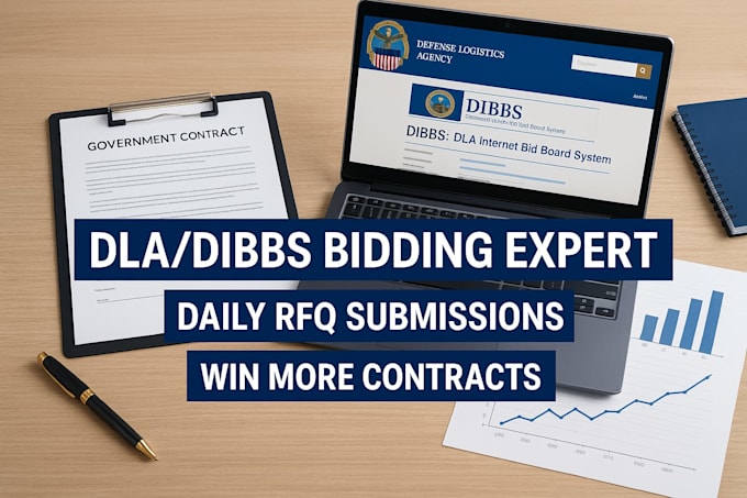 win more dla dibbs contracts daily rfq bid USA service
