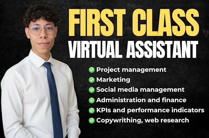 be your first class virtual assistant
