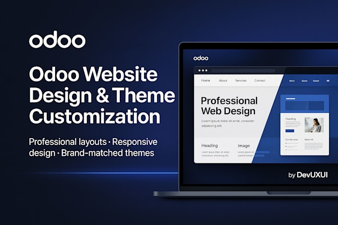 Design and customize odoo website theme professionally by Proweb ...