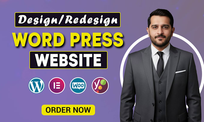 build , design, redesign, develop, or customize wordpress website