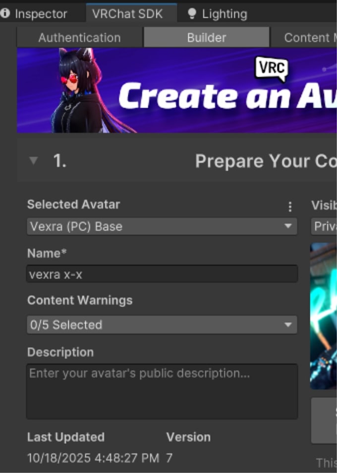 upload your vrchat model for you