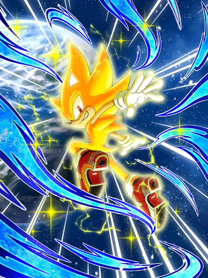 create a dokkan battle styled artwork
