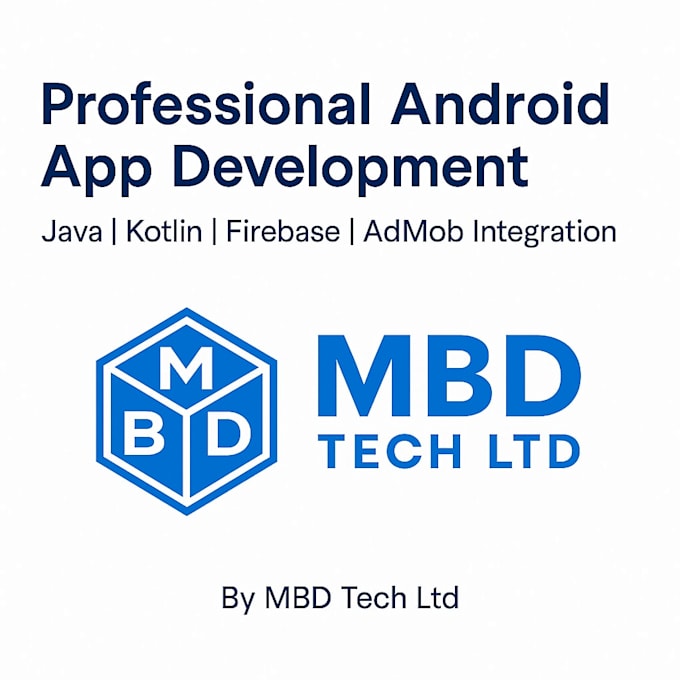 develop a professional android app in java or kotlin java